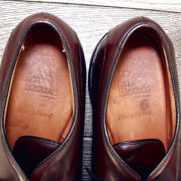 Allen Edmonds BERGLAND 11 B Narrow Oxblood * add $15 Cedar Trees main image 3